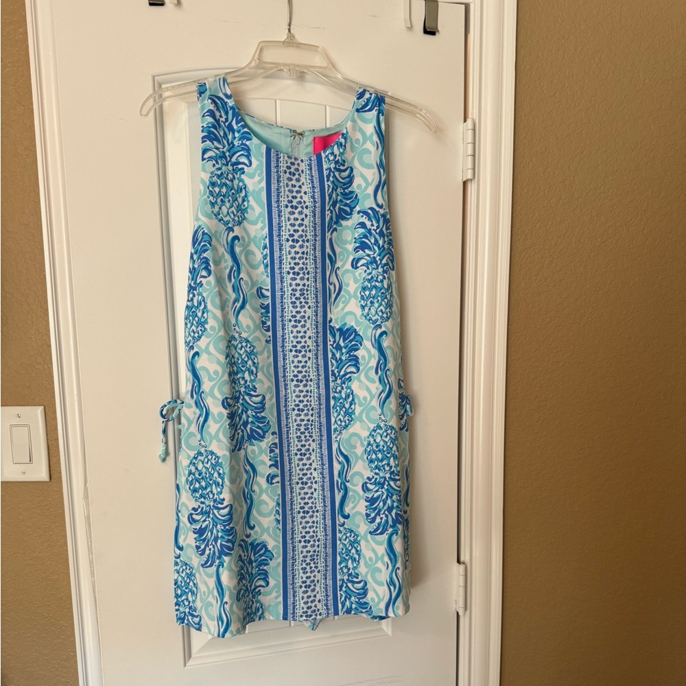 Lilly Pulitzer Donna Romper - blue, size 6